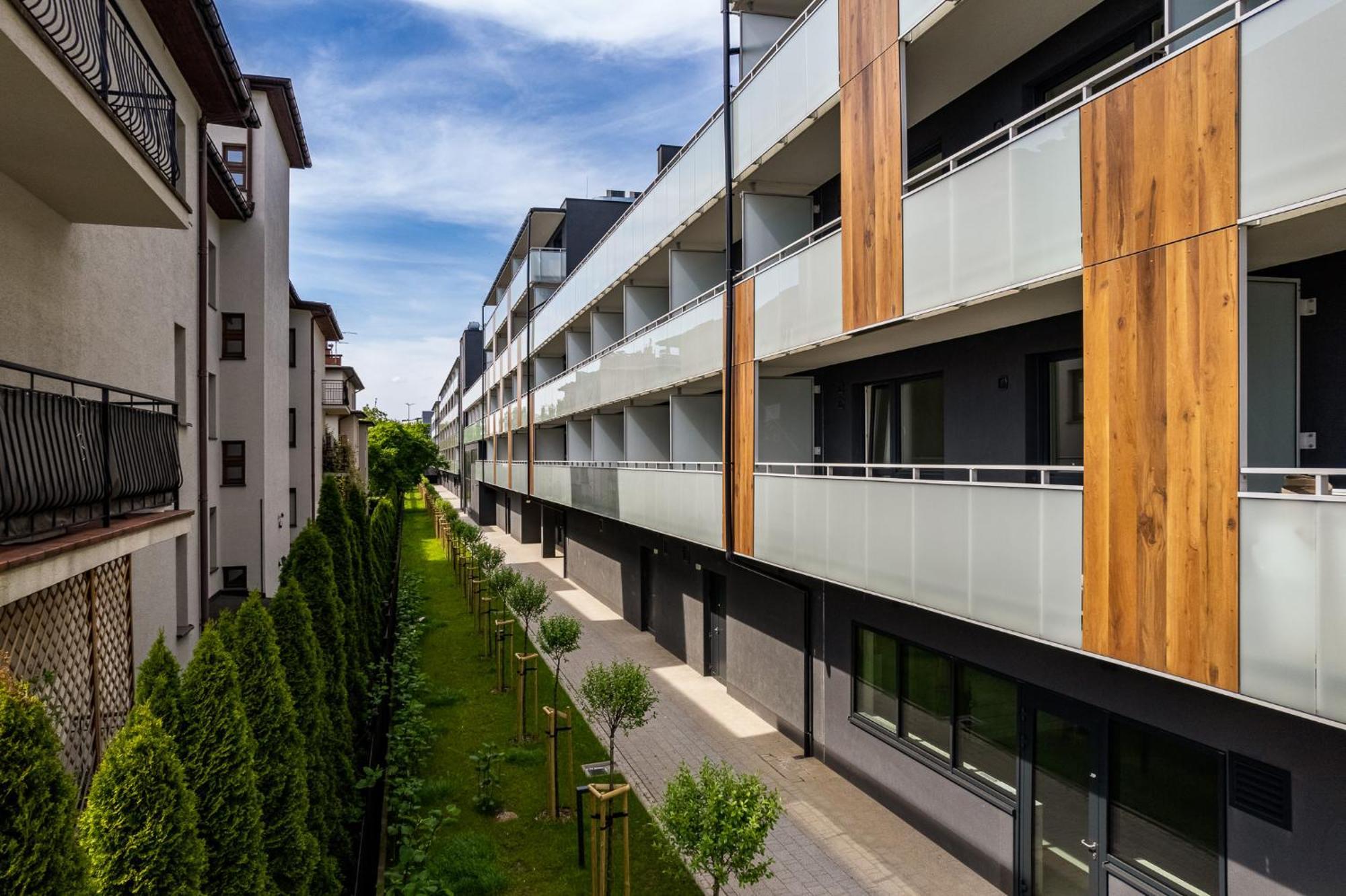 Rentplanet - Apartamenty Pileckiego 华沙 外观 照片